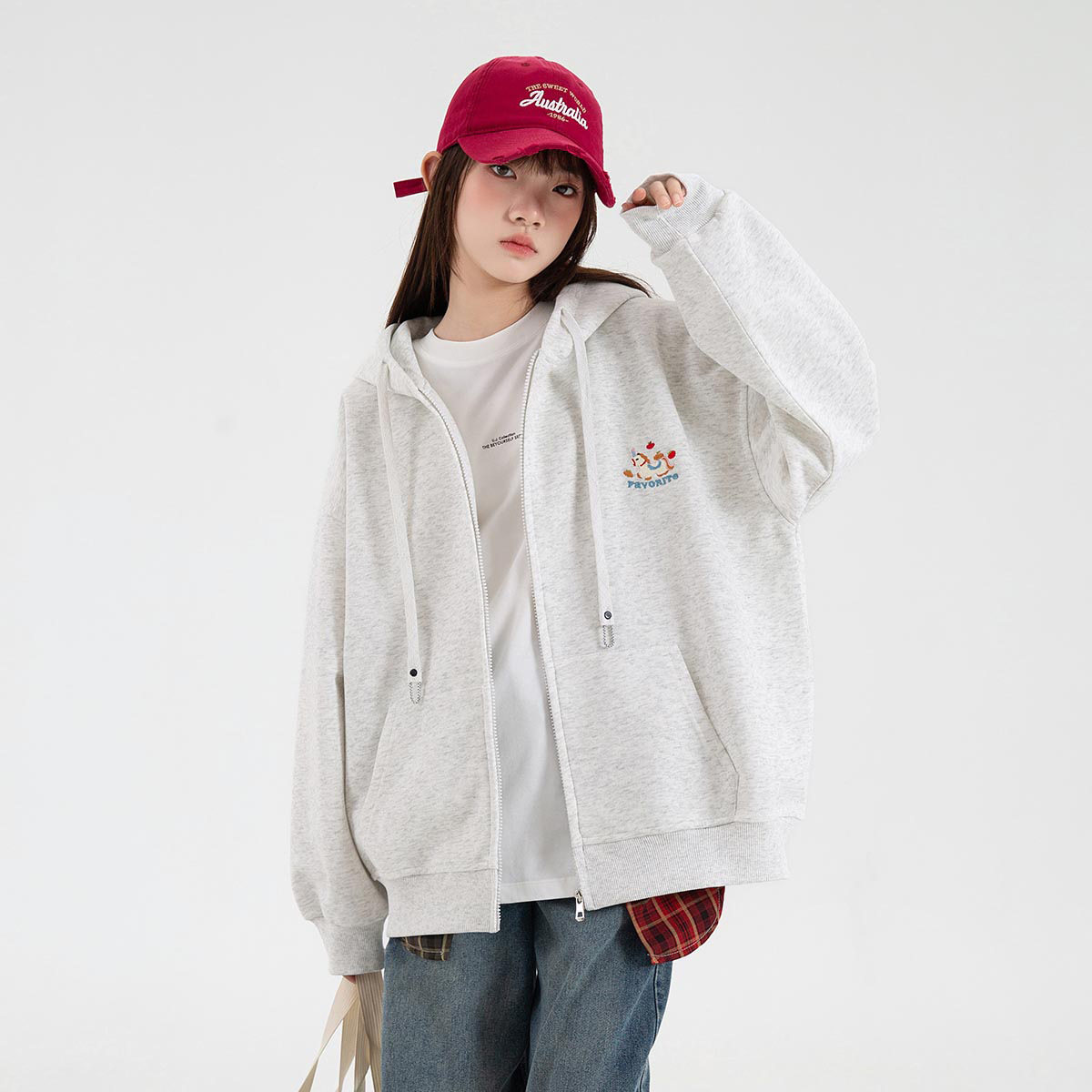 儿童外套女童外衣春秋款中大童青普通外套
