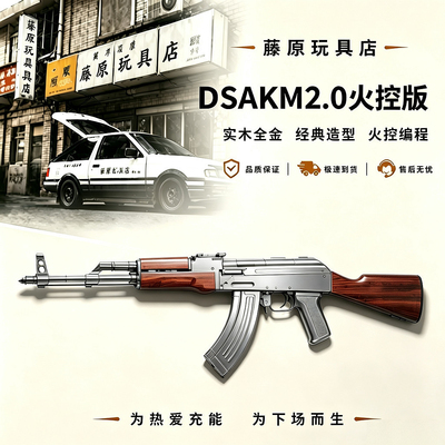DSAKM2.0火控版实木全金发射器电动连发火控编程下场玩具wargame