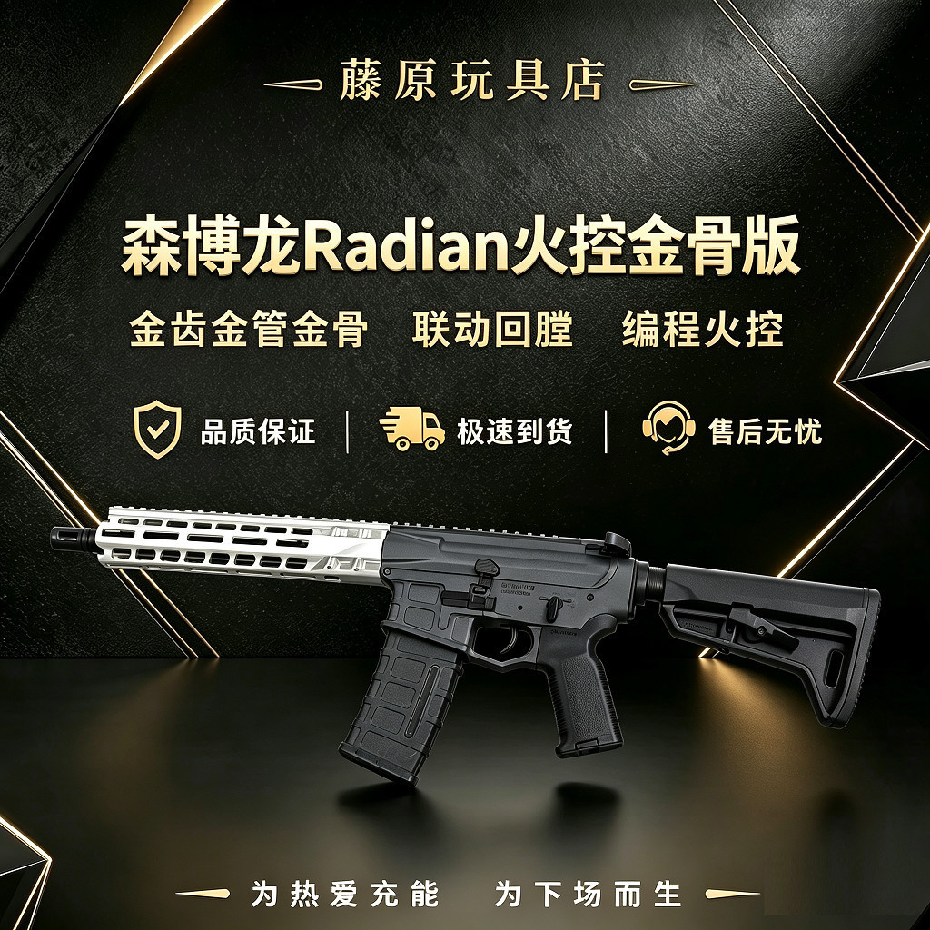 森博龙RadianMod1金骨火控版动预供回膛空挂联动下场wargame玩具