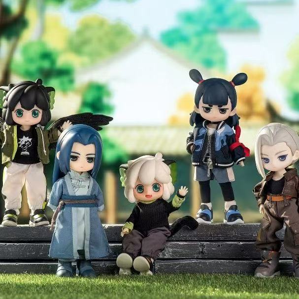 正版SIMONTOYS罗小黑战记2盲盒12分BJD可动关节玩偶摆件节日礼物图片
