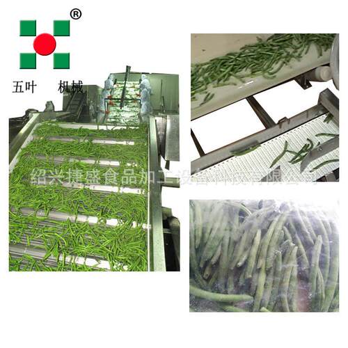 豆角加工设备 速冻豆角前处理设备 毛豆加工成套设备厂家直销