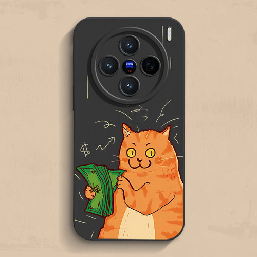 点钞橘猫vivox300手机壳