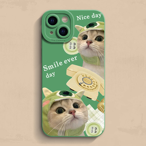iphone17电话猫猫手机壳