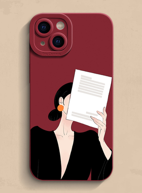 报纸iPhone17手机壳苹果12创意se2个性13mini新款14套男8plus女14防摔11Pro max软x欧美6适用16高级15保护