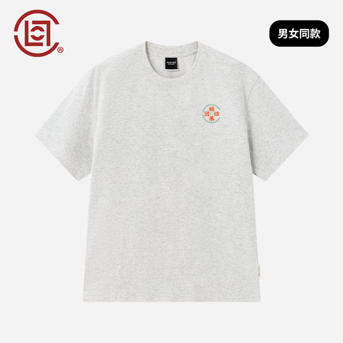 CLOTTEE国风龙纹短袖T恤夏季