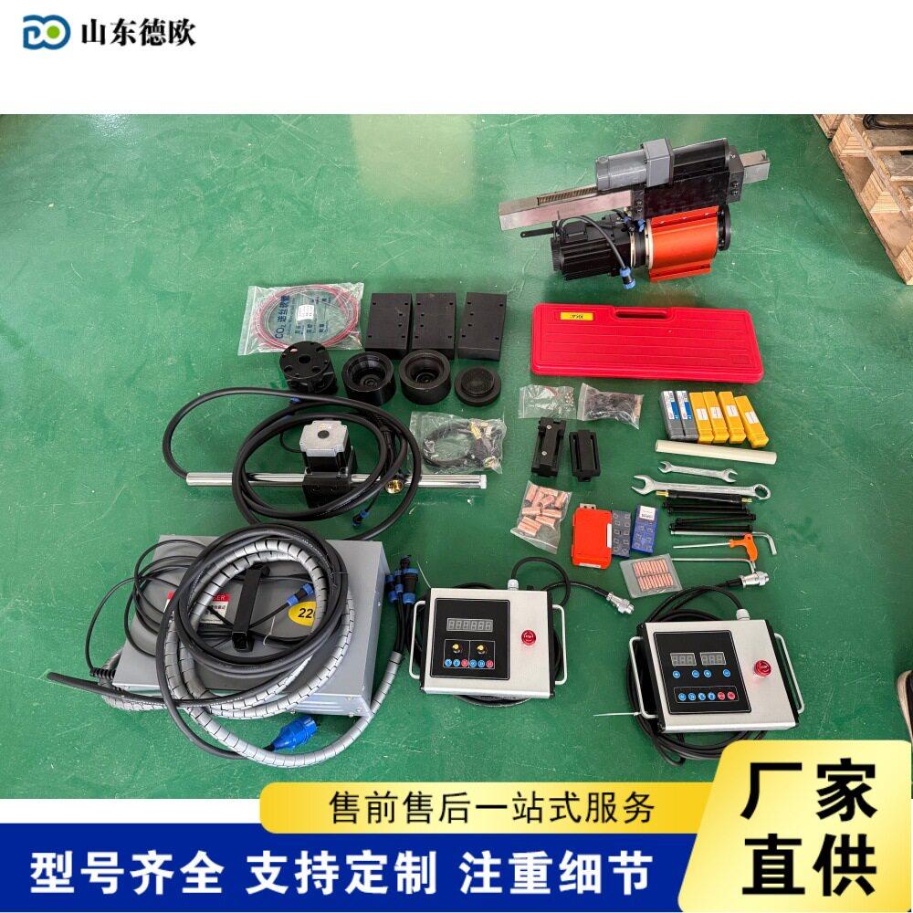 工程机械维修镗床 卧式外轴车削加工机 便携式外圆轴承座焊接机