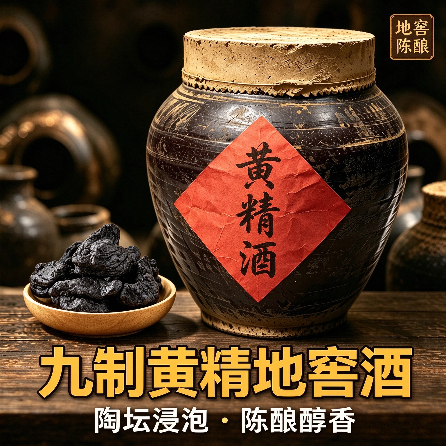 黄精枸杞酒地窖酒10斤40度露酒