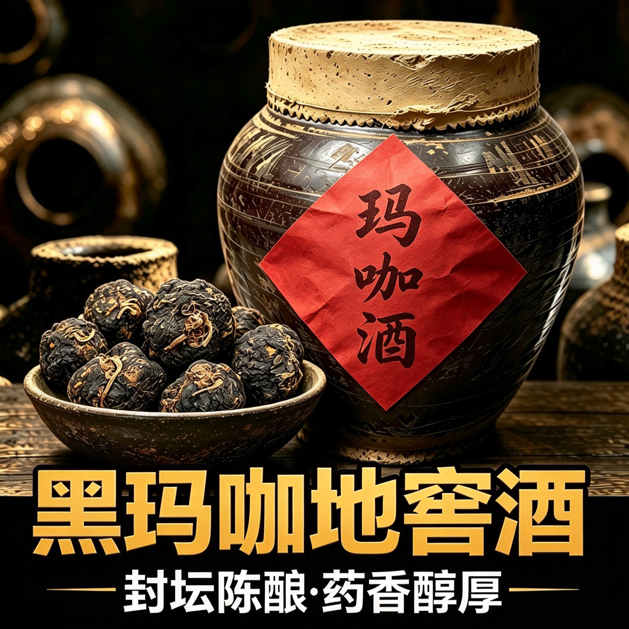 黑玛咖地窖酒10斤40度纯粮窖藏酒