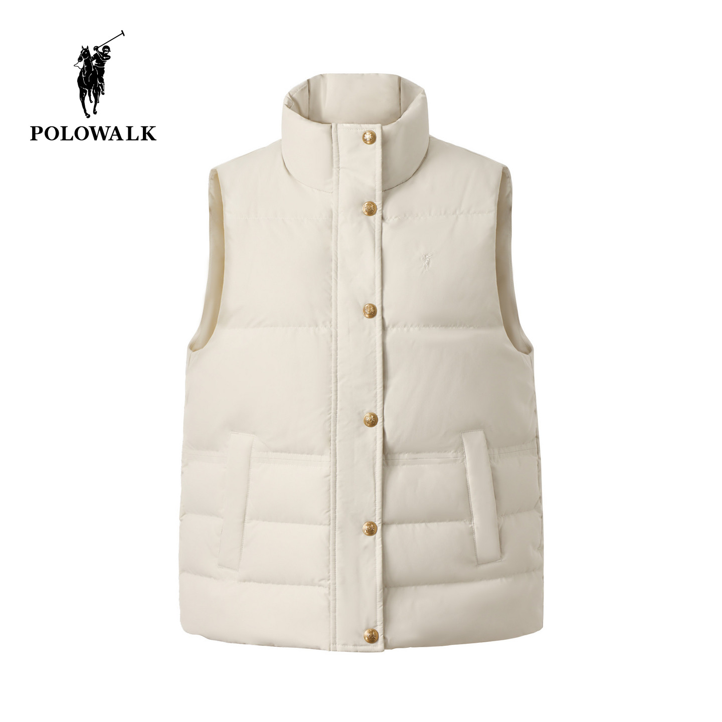 POLOWALK女装秋冬新品羽绒马夹