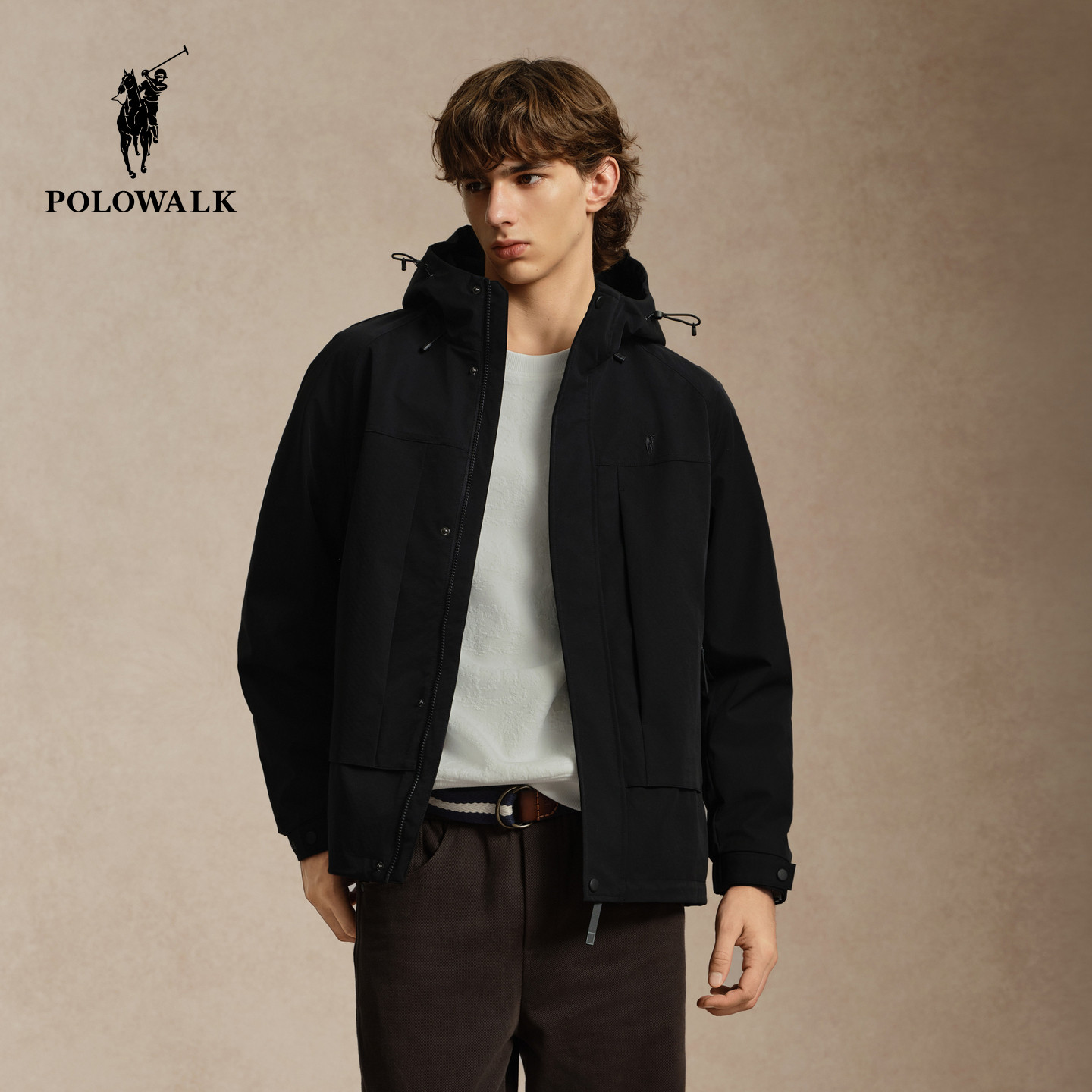 POLOWALK男装秋冬新品夹克外套
