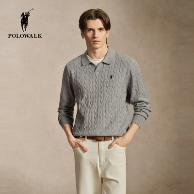 POLOWALK男士秋季新品针织衫