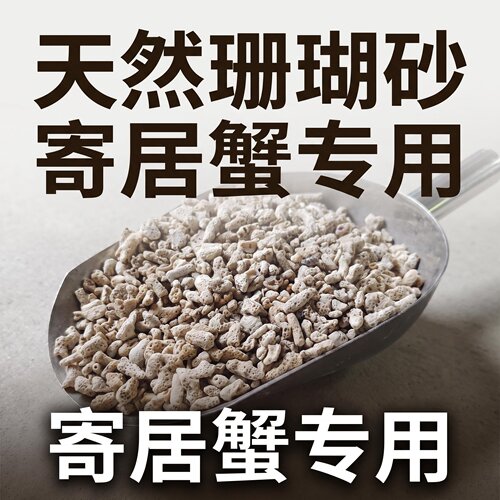 宠尼锦寄居蟹专用免洗珊瑚砂
