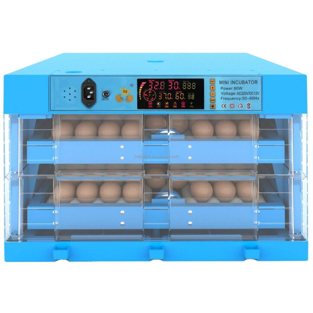 全自动孵蛋器智能孵化箱小型家用孵化器鸡鸭鹅鸽子孵化箱孵化机