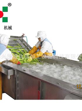 厂家果蔬清洗运输机 304不锈钢食品海鲜清洗机爬坡传动清洗设备