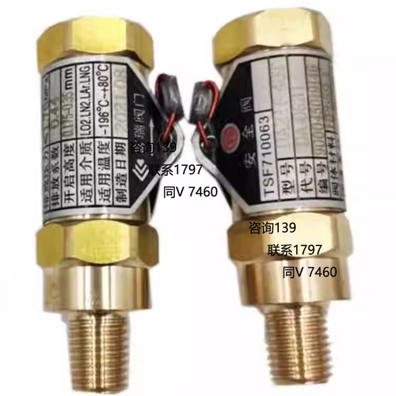DA21F-40T/40P低温安全阀LNG天然气液氧氮管道DA-08富瑞安全阀