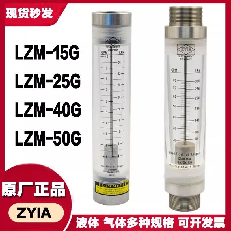 ZYIA流量计 LZM-15G LZM-20G LZM-25G LZM-40G LZM-50G LZM-40GB