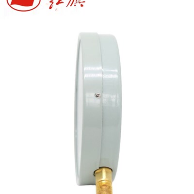 红旗仪表Y250  1MPa压力表家用锅炉管道大表盘水气油液真空表优质