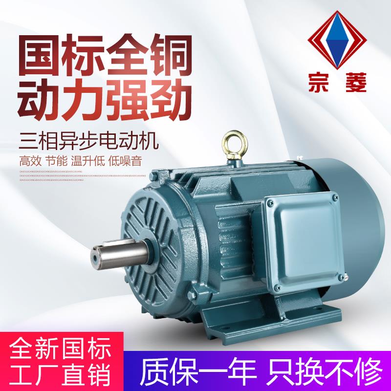 立式三相电机380V/4PYE3-132M-4 7.5KW/YE3-132S-4 5.5KW全铜芯图片