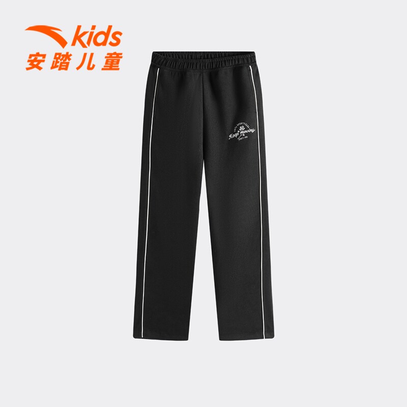 安踏儿童装女童裤子运动裤春秋款裤子