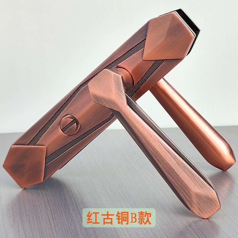 钻新铝合金卫浴执手锁室内卫生间阳台厨房门把手锁高品质家用套装
