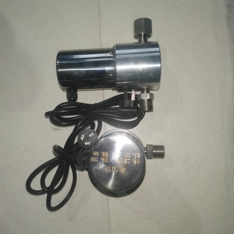 钢瓶大流量二氧化碳减压器加热器集气包二保焊接机加热减压器