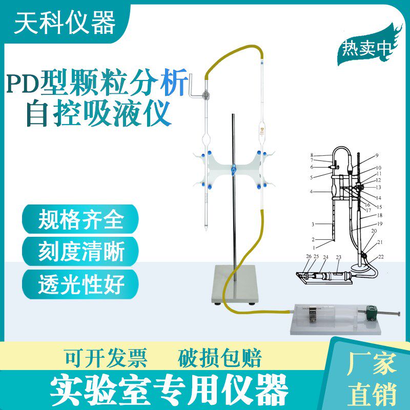PD型颗粒分析特种自控吸液仪第三次土壤普查土壤机械组成吸管法图片