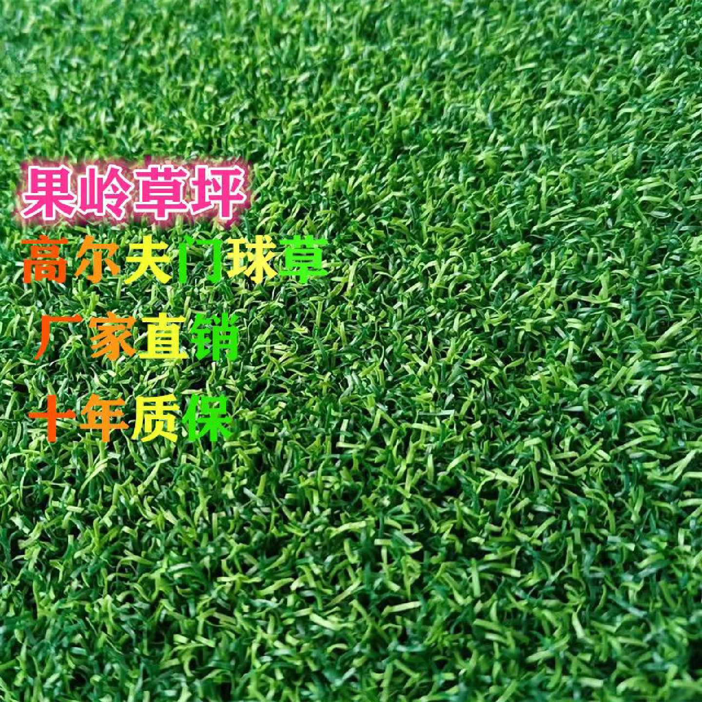 高尔夫果岭草门球场人造草坪假草坪社区幼儿园仿真草坪户外地毯