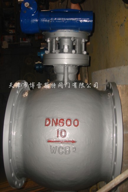 半偏心球阀PBQ340F-16C DN50-DN1200 国标法兰铸钢偏心球阀 优质
