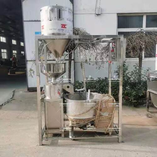 磨浆机大型三联磨一体机全自动两联磨豆制品机器厂家直销免费技术