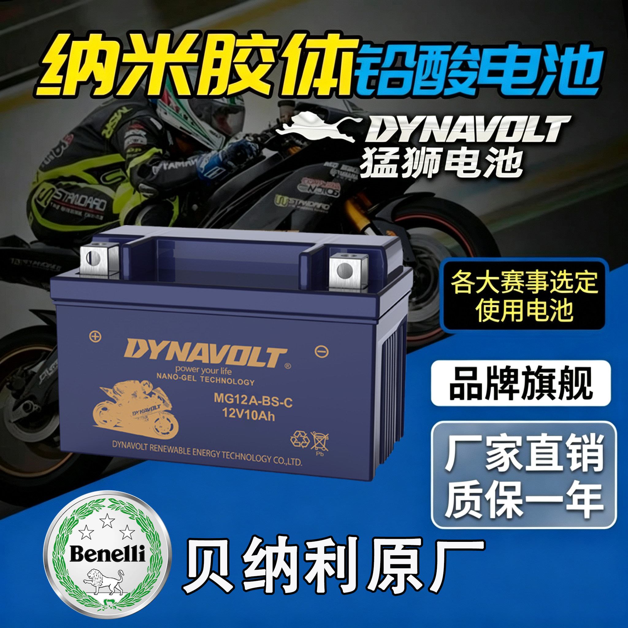 贝纳利黄巡BJ600GS电瓶