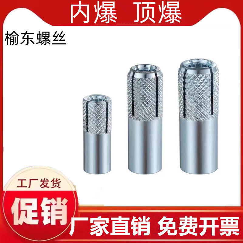 内爆顶爆膨胀螺丝水钻支架固定内膨胀螺丝顶爆膨胀M6M8M10M12M14图片