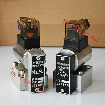 电磁球阀 23QDF6K/315E24B24DC24V23QDF6B/31.5B220E220AC220V
