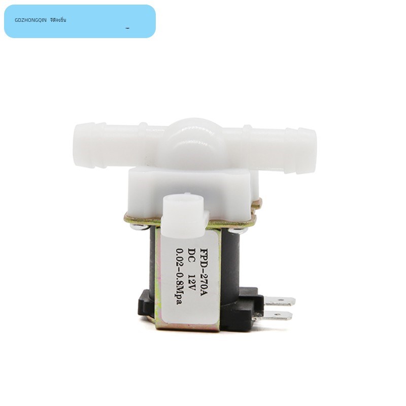 12mm饮水机常闭进水阀12V,24V,220V无压常闭放水阀先导式电磁阀图片