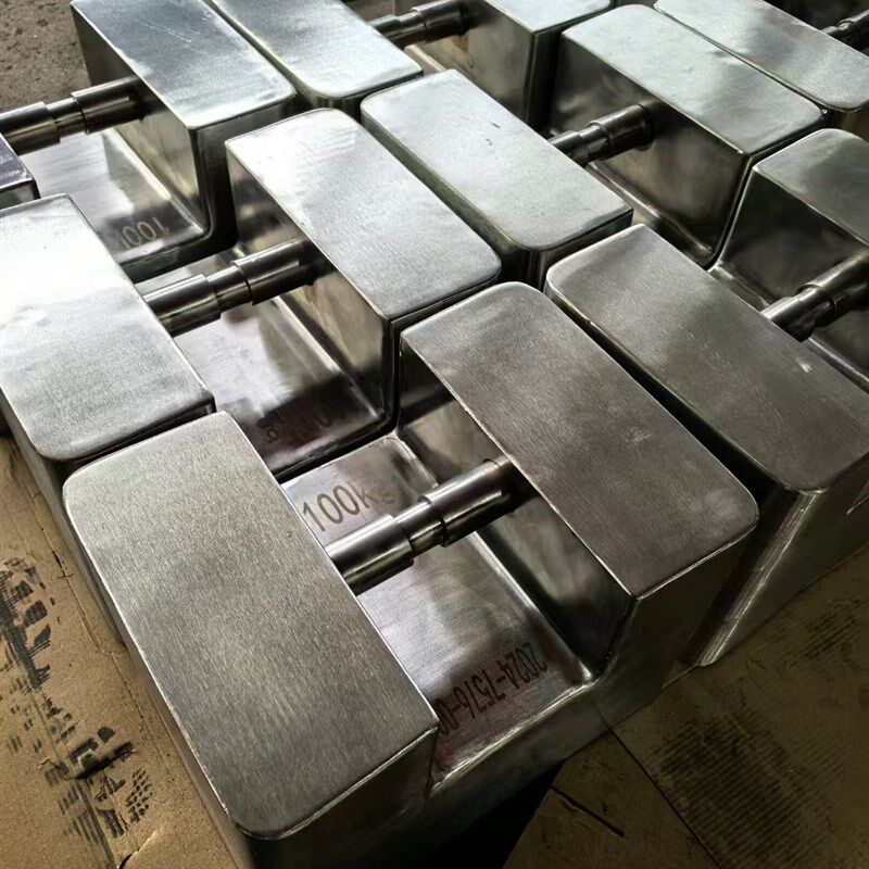 1000N单钩砝码不锈钢304材质M1F1F2等级计量检测用牛顿法码500n