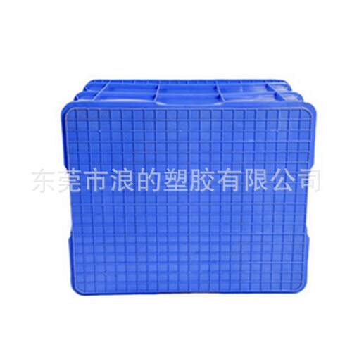 供应中塑料转转箱规格齐22号箱全物仓储货架工具整理框中流箱可定
