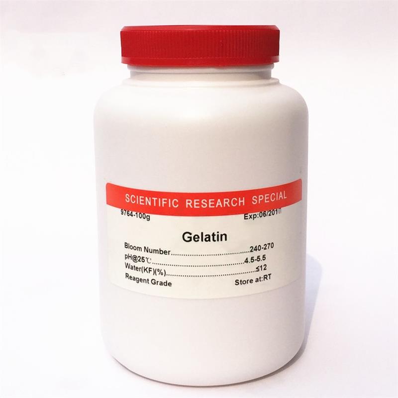 科研试剂 明胶 Gelatin 来源于牛皮 Sigma[G9382] 100g