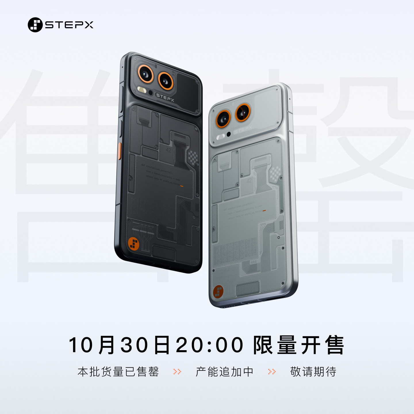 STEPX 阶跃终端 STEPX Neo 先行版 AI智能体手机阶跃星辰