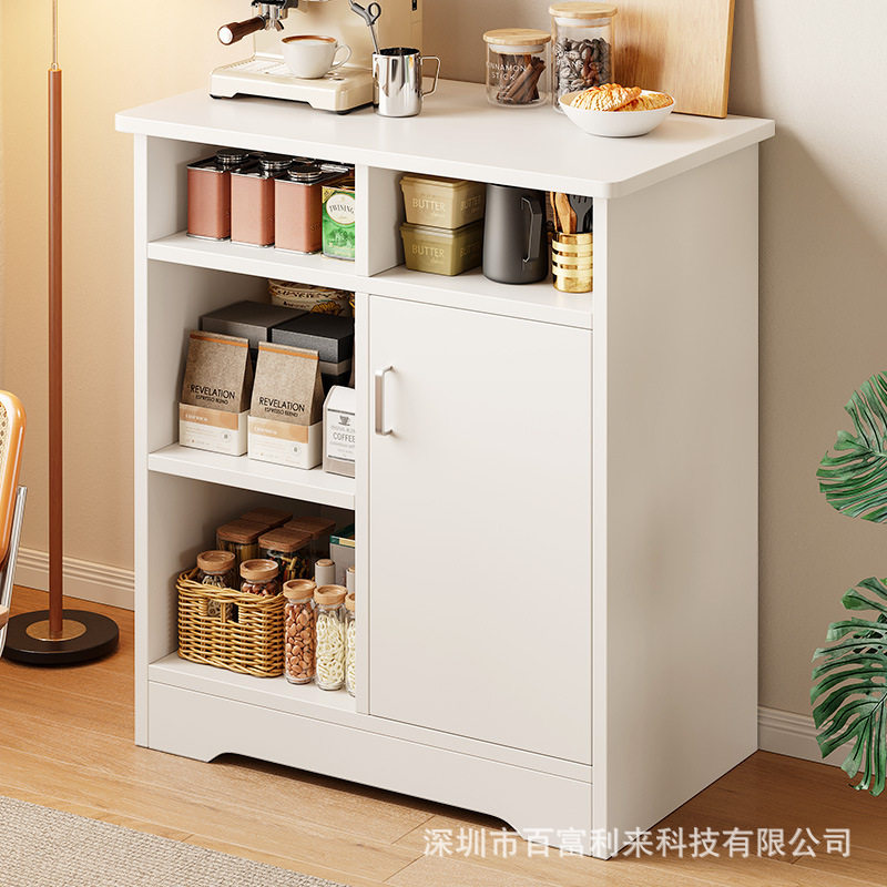 亚马逊热销厨房餐柜茶水柜家用厨房置物柜餐厅板式矮柜立柜餐边柜