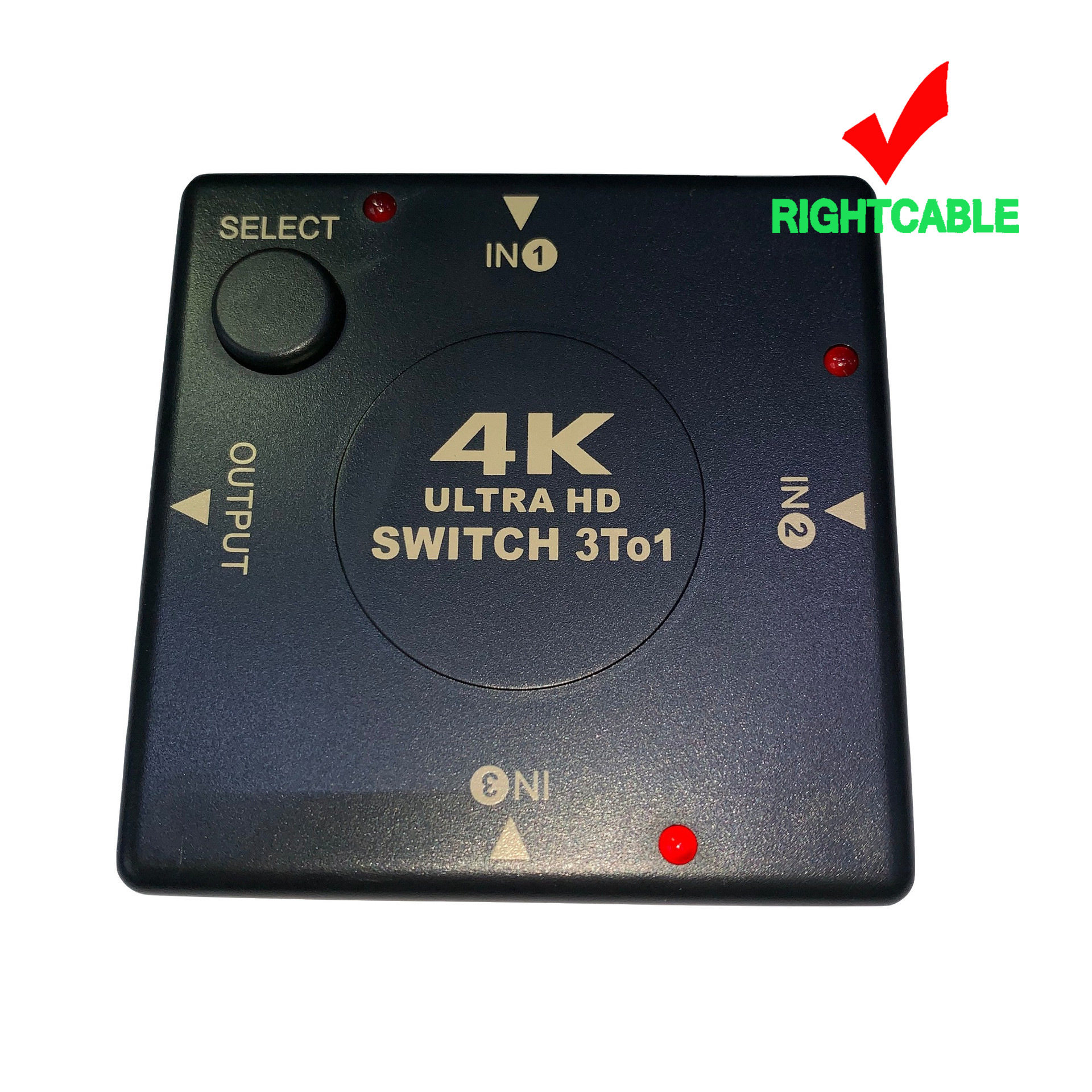 hdmi切换器3进1出4K高清转换器超高清4K 2K三进一出显示转换器