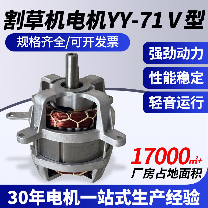 厂家草坪割草机230/120V电机3S急停性能稳定直流无刷微型电机批发