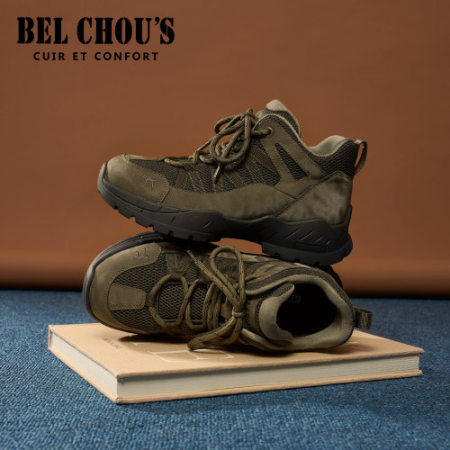 BEL CHOU'S/佰乐舒斯登山鞋女2026秋冬季新款鞋子女运动休闲百搭