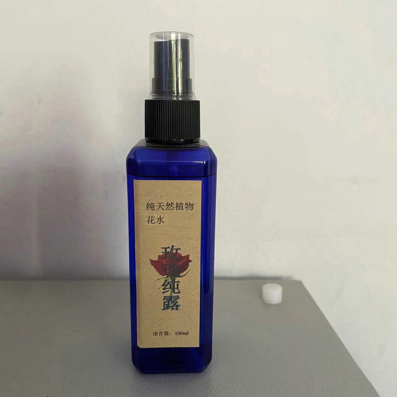 样品玫瑰纯露蒸馏水玫瑰花蒸馏提取100ml每瓶
