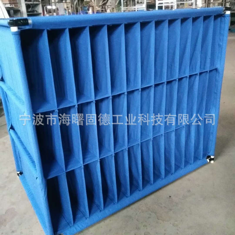 厂家批发工业车间料架中转涤纶防静电双面绒布布袋周转车牵引推车