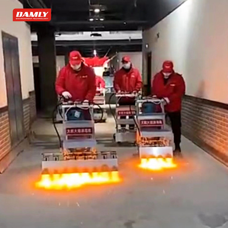 火焰喷地式消毒设备 猪舍鸡舍育雏养殖专用
