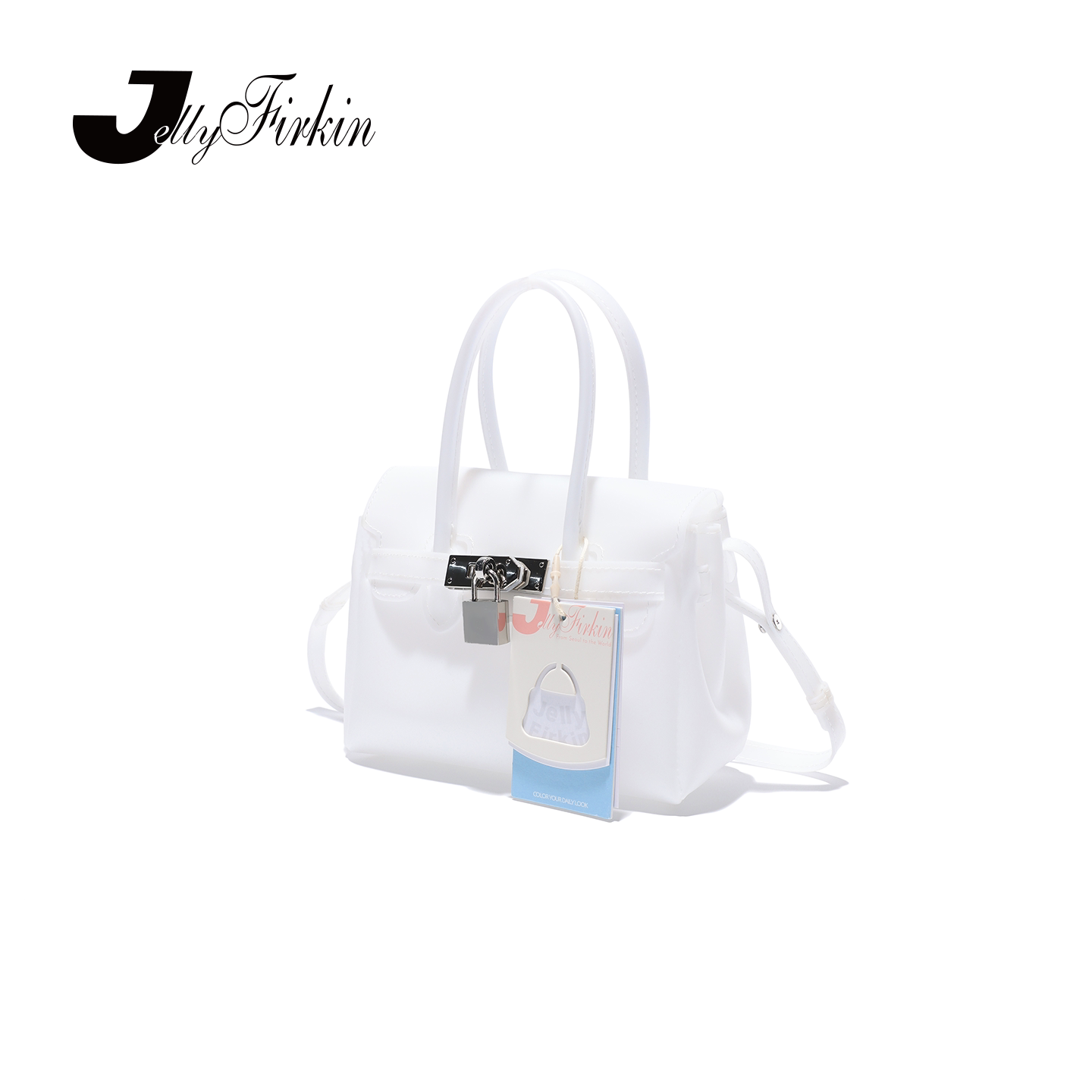 JellyFirkin迷你小挎包牛奶白