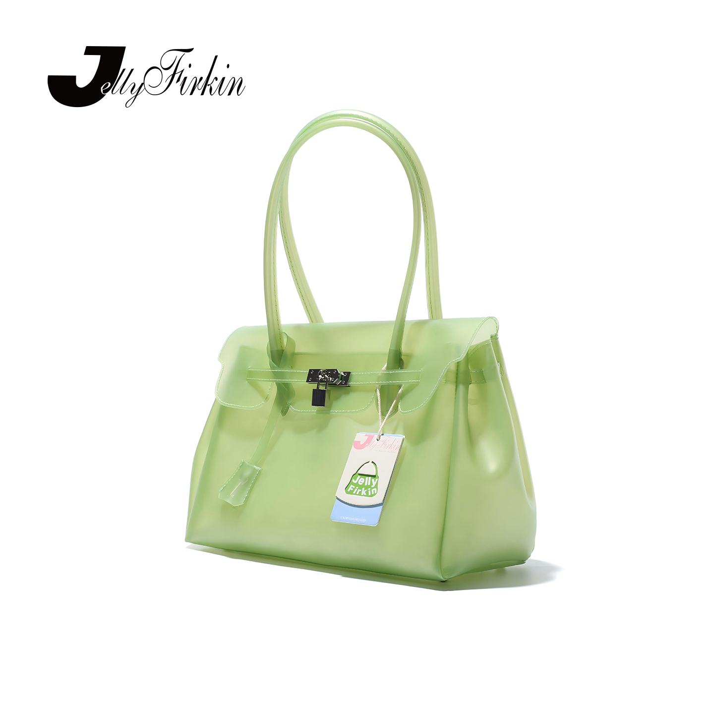 Jelly Firkin中号 Firkin Bag 抹茶绿 果冻包 手提包 腋下包