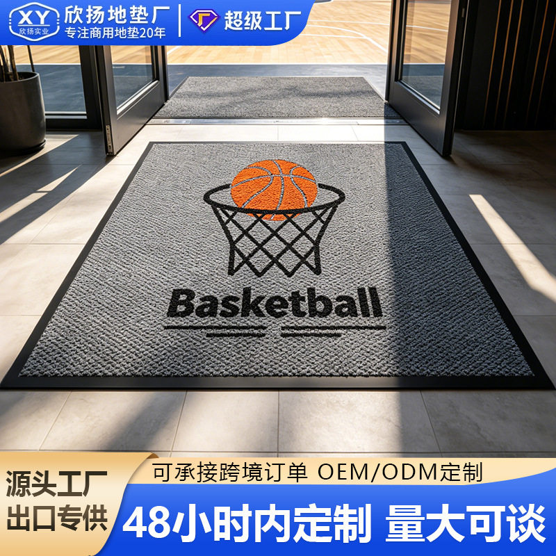 工厂菠萝纹地垫酒店商场门口走廊毯迎宾垫除尘垫吸水防滑地垫批发