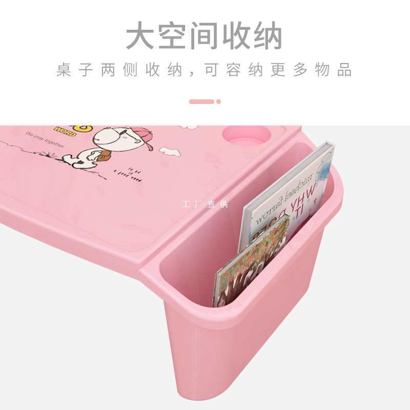 批发宝宝塑料小书桌幼儿园学生写字学习桌儿童多功能玩具吃饭简约
