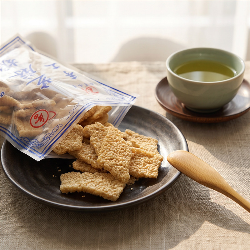 老北京芝麻糖芝麻糖片老式纯手工传统工艺怀旧8090花糖酥糖麦芽