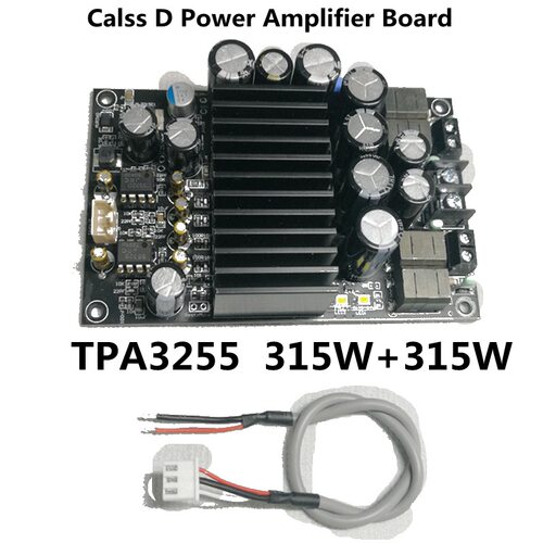 TPA3255发烧HIFI数字功放板大功率2.0声道立体声600WHIFI